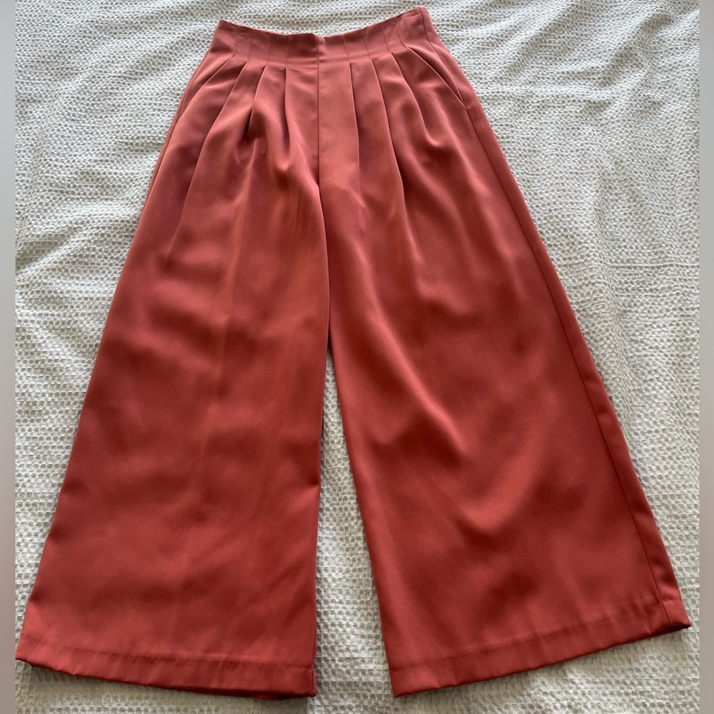 Topshop High Rise Ankle Length Trousers